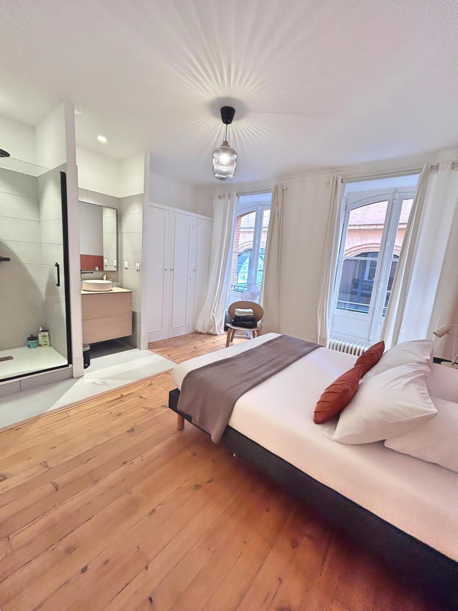 L'Elegant Paradoux - 3 Sdb - 2 Wc - Ascenseur - Parking - Plein Centre 圖盧茲 外观 照片